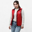 カナダグース CANADA GOOSE HYBRIDGE LITE BEST ハイブリッジ ライトダウンベスト アウター レッド基調 [レディース] 2700L 11 RED