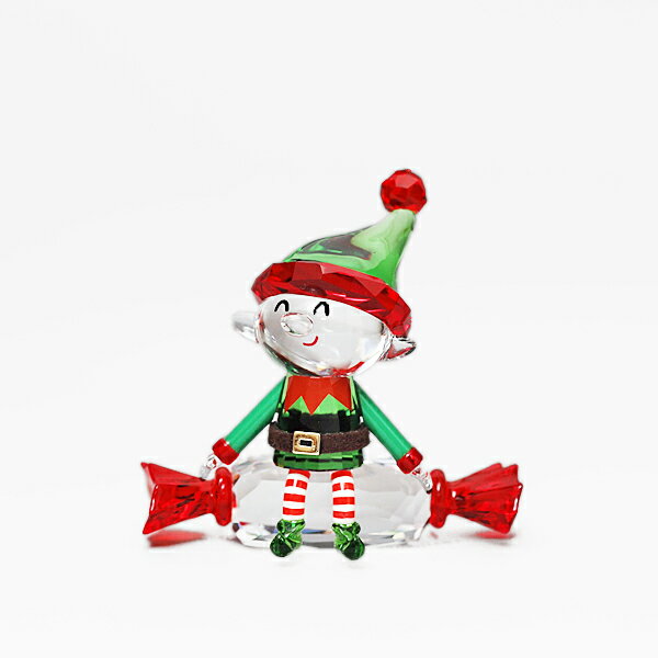 スワロフスキー SWAROVSKI フィギュリン Holiday Cheers Dulcis サンタの妖精 クリスマス クリスタル フィギュア オブジェ インテリア 置物 5655435