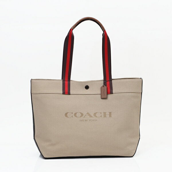 コーチ COACH アウトレット TOTE 38 カラーブロック キャンバス×レザー トートバッグ ライトカーキ基調 [メンズ] C8221 JIB4M【○H16】【MT2208】