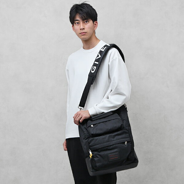 ジバンシー GIVENCHY ナイロン 2WAY トートバッグ ショルダーバッグ ブラック [メンズ] BK5030K0C8 001 BLACK【K3】 【NS10】