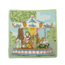 【再入荷!】フェイラー Feiler ハンドタオル 25×25cm 遊園地 メリーゴーランド FUN FAIR PISTACHIO【ゆうパケット送料無料】【F28】