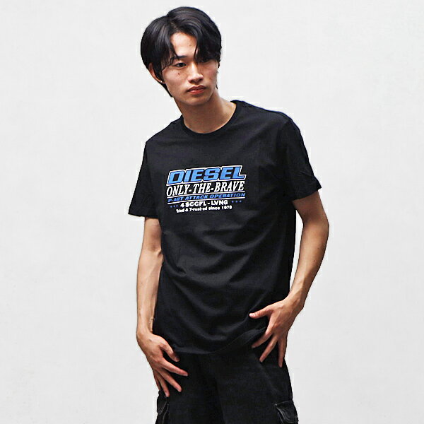 yTCYS/M/LzfB[[ DIESEL T-DIEGOS-K20 Rbg  TVc ubN [Y][fB[X] A02970 RGRAI 9XX BLK/BLUy䂤pPbgz yNS10z