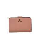 フルラ FURLA カメリア CAMELIA M COMPACT WALLET レザー コンパクト ウォレット 二つ折り 小銭入れ付き 折財布 ピンク系 [レディース] WP00314 AX0733 1007_ALB00