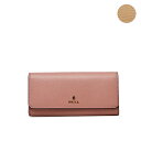 フルラ FURLA CAMELIA CONTINENTAL WALLET SLIM ARES レザー ウォレット かぶせ 二つ折り 長財布 ピンク系(内側：ベージュ) [レディース] WP00324 ARE000 1007_2715S