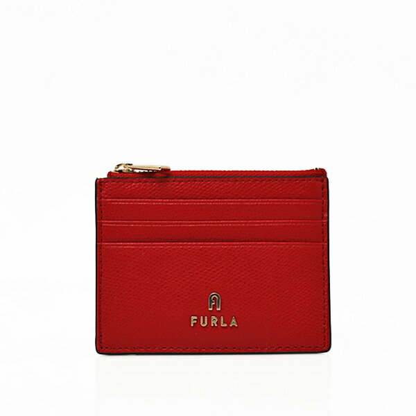 フルラ 小銭入れ レディース フルラ FURLA カメリア CAMELIA S ZIPPED CARD CASE ARES レザー フラグメントケース カードケース カードホルダー コインケース 小銭入れ レッド系 [レディース] WP00388 ARE000 1007_2673S