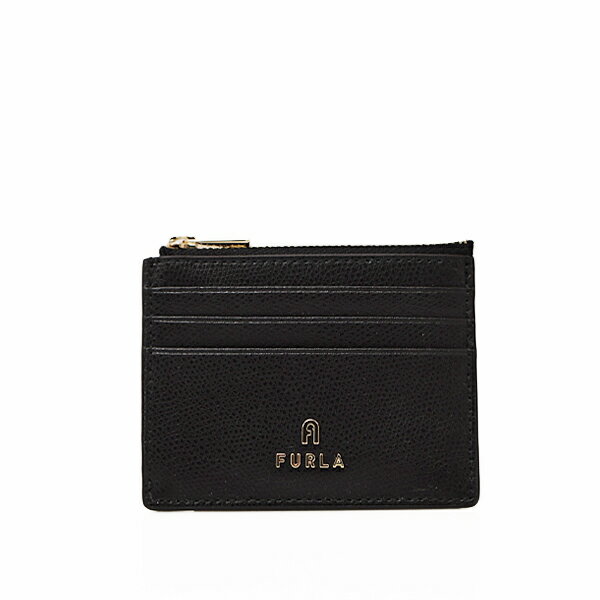 フルラ 革小銭入れ レディース フルラ FURLA カメリア CAMELIA S ZIPPED CARD CASE ARES レザー フラグメントケース カードケース カードホルダー コインケース 小銭入れ ブラック [レディース] WP00388 ARE000 1007_O6000