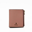 フルラ FURLA カメリア CAMELIA S COMPACT BIFOLD SLIM レザー コンパクト ウォレット 小銭入れ付き 二つ折り財布 ピンク系 [レディース] WP00389 AX0733 1007_ALB00