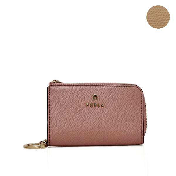 フルラ キーケース フルラ FURLA カメリア CAMELIA KEYCASE ZIP AROUND ARES レザー キーケース コインケース 小銭入れ ピンク系(内側：ベージュ)[レディース] WR00435 ARE000 1007_2715S