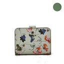 フルラ FURLA カメリア CAMELIA S COMPACT WALLET レザー コンパクト ウォレット 折財布 フローラルプリント ライトグリーン基調(内側：グリーン) [レディース] WP00315 BX2732 1007_2841S