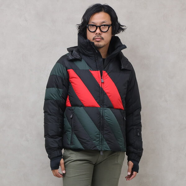 【ラスト1点！】【サイズ2(L相当)】モンクレール グルノーブル MONCLER GRENOBLE THORENS ダウンジャケット アウター ブラック基調 メンズ 4139785 5399E 984 【A18】