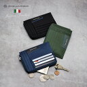 【3カラー】ピクアドロ PIQUADRO ライアンライン RYAN eco ナイロン×レザー 軽量 フラグメントケース カードケース コインケース 小銭入れ 折...