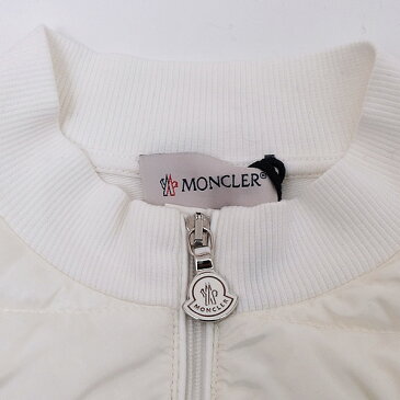 【サイズ12A】モンクレール MONCLER ジュニア 子供服 GIUBBINO 裾フレア ライトダウンジャケット ホワイト系 8462500 80987 032