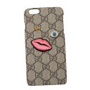 【厳選プライス！】グッチ GUCCI CIRCUS GGスプリーム フェイス iPhone6 plus/6s plus用 スマホ ケース カバー GG柄 431407 K05UT 8875【J16】