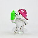 スワロフスキー SWAROVSKI フィギュリン Krisベア‘90s Party 5619215 クリスタル フィギュア オブジェ インテリア 置物