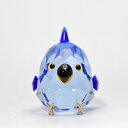 スワロフスキー SWAROVSKI フィギュリン All you Need are Birds コンゴウインコ 鳥 ブルー 5644815 クリスタル フィギュア オブジェ インテリア 置物