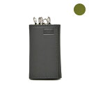 ディーゼル ディーゼル DIESEL KEY HOLDER 6 牛革 レザー 6連 キーケース グレー(内側：カーキ) [メンズ] X09668 PR227 H9796【B21】