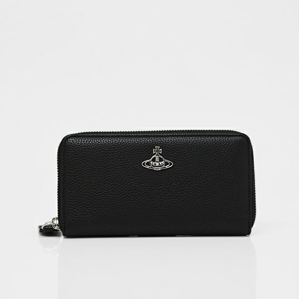 BBA EGXgEbh Vivienne Westwood JOHANNA NEW ZIP ROUND WALLET B[KoCIU[  y EHbg Kt Eht@Xi[ z [fB[X] 53020079 JOHANNA N401 BLK Mtg