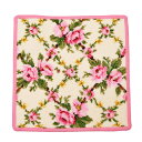 【再入荷！】フェイラー Feiler ハンドタオル 25×25cm AMELIE CREAM/RASPBERRY【ゆうパケット送料無料】