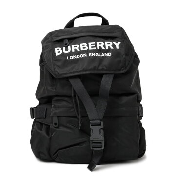 バーバリー BURBERRY ナイロン バックパック リュックサック バッグ ブラック [レディース] 8014130 BLACK 【○D14】