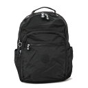 キプリング リュック レディース 【再入荷！】キプリング Kipling ソウル SEOUL バックパック リュックサック バッグ ブラック [レディース] KI5210 P39