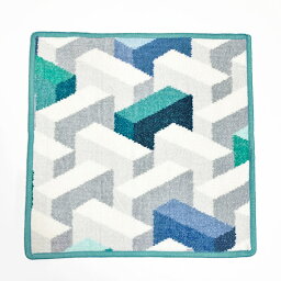 フェイラー Feiler ハンドタオル 30×30cm MAZE SEA GREEN【ゆうパケット送料無料】