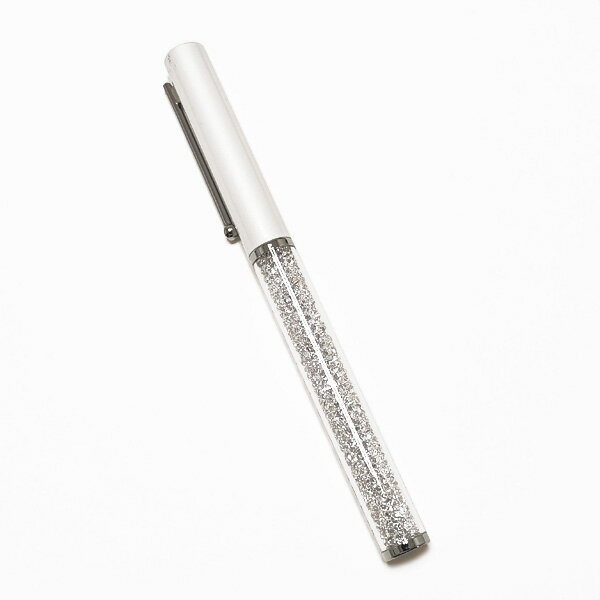 スワロフスキー 【再入荷！】スワロフスキー SWAROVSKI Crystalline Gloss ボールペン ホワイト×シルバー 筆記具 5568761【ゆうパケット送料無料】 【NS10】