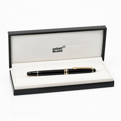 【訳有】モンブラン MONTBLANC マイスターシュテュック クラシック ローラーボール ボールペン ブラック×ゴールド 筆記具 12890