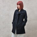 バーバリー BURBERRY The Sandringham コットン ミディアム トレンチコート ネイビー [レディース] 3997029 NAVY 【NS10】