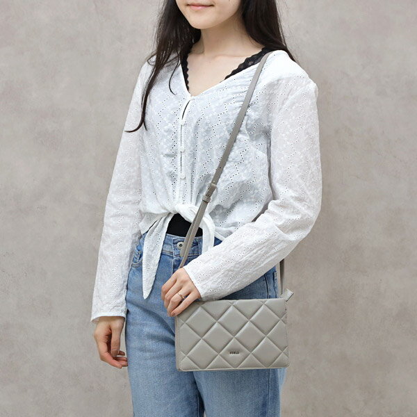 フルラ FURLA BABYLON MINI CROSSBODY 2WAY ミニ キルティングレザー ショルダーバッグ クラッチ グレー系 [レディース] EAW0UNO BX0183 1003_M7Y00 【SSH】のサムネイル