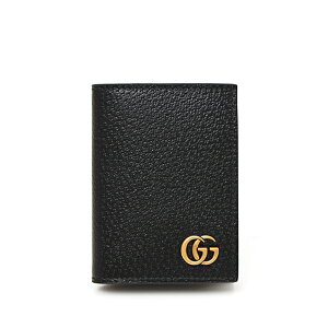 グッチ GUCCI GGマーモント レザー 名刺入れ カードケース ブラック [メンズ] 428737 DJ20T 1000 【NS10】