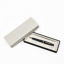 モンブラン MONTBLANC マイスターシュテュック プラチナライン ミッドサイズ ボールペン ブラック×シルバー 筆記具 132491【SS2509】