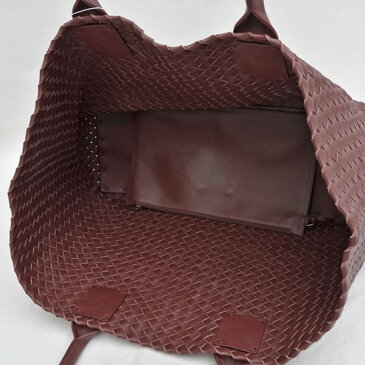 【お買い物マラソン】ボッテガヴェネタ BOTTEGA VENETA 200個限定生産 イントレチャート カバMM トートバッグ ボルドー [レディース][メンズ] 114418