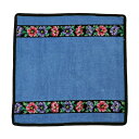 【再入荷!】フェイラー Feiler ハンドタオル 30×30cm ANEMONE BLACK/JEANS【ゆうパケット送料無料】【F28】