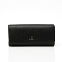 フルラ FURLA CAMELIA レザー ウォレット かぶせ 長財布 ブラック [レディース] WP00324 ARE000 1007_O6000【B22】 【NS10】