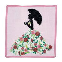 フェイラー Feiler ハンドタオル 25×25cm MISS FLOWER PINK/RASPBERRY【ゆうパケット送料無料】(4)