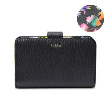 フルラ FURLA BABYLON M レザー コンパクト ウォレット 折財布 ブラック [レディース] PCX9UNO BX0609 1007_1002S【○H16】【F22】