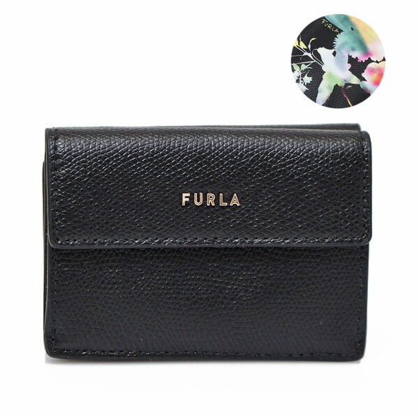 フルラ 革財布 レディース フルラ FURLA バビロン BABYLON S レザー コンパクト ウォレット 三つ折り財布 折財布 ブラック [レディース] PCY9UNO BX0609 1007_1002S【○G27】 【NS10】