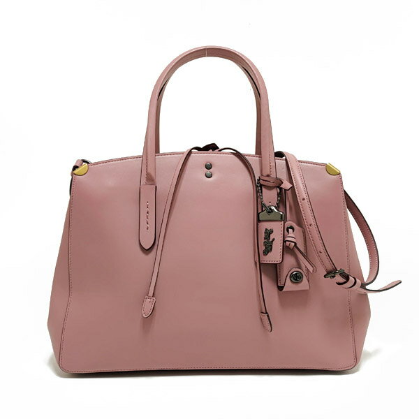 コーチ COACH アウトレット クーパー キャリーオール レザー 2WAY ハンドバッグ ショルダー ピンク系 [レディース] 22821 SV/DZ【L26】