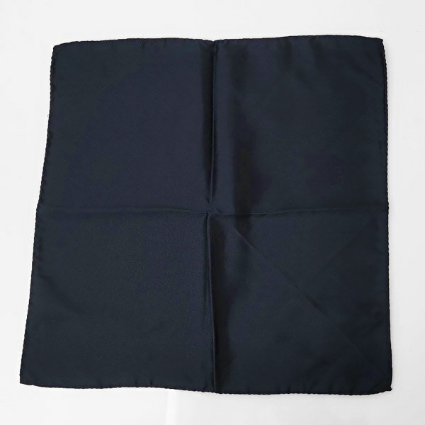 コルネリアーニ CC CORNELIANI ポケットチーフ ネイビー〔CP308〕【定形外郵便物送料無料】