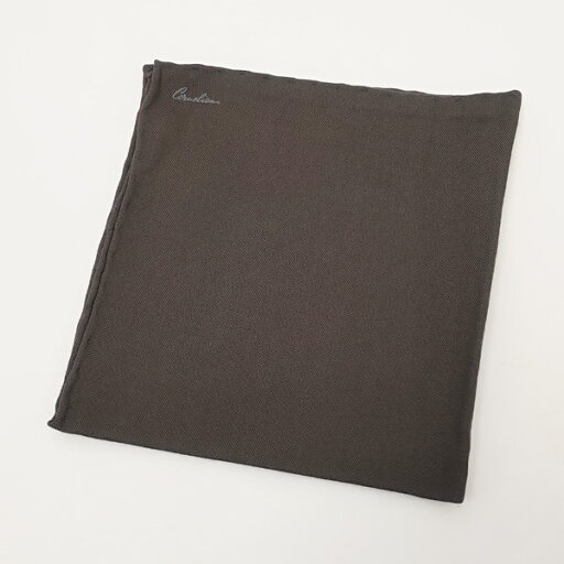 コルネリアーニ CORNELIANI ポケットチーフ ウール混シルク グレー〔CP354〕【定形外郵便物送料無料】 コルネリアーニ CORNELIANI ポケットチーフ ウール混シルク グレー〔CP354〕【定形外郵便物送料無料】