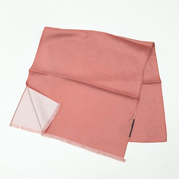 コルネリアーニ CORNELIANI ストール ピンク 花風模様柄〔CP456〕【定形外郵便物送料無料】