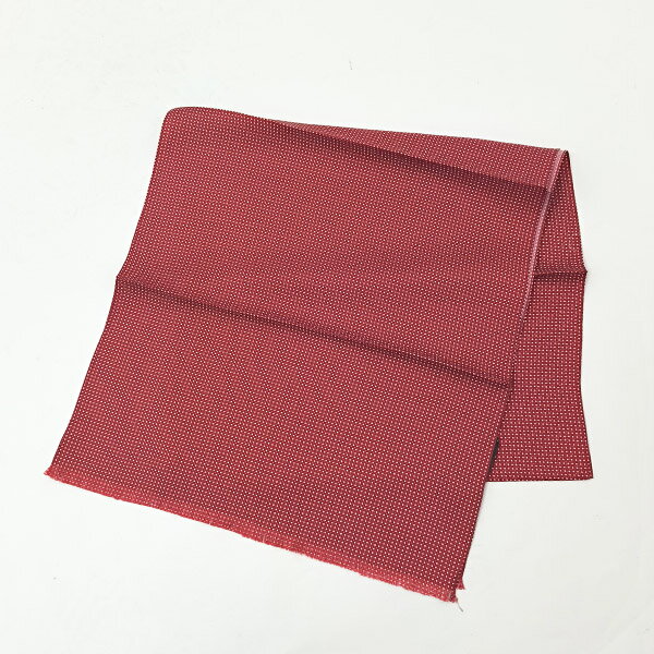 コルネリアーニ CORNELIANI ストール レッド基調 ドット柄〔CP477〕【定形外郵便物送料無料】