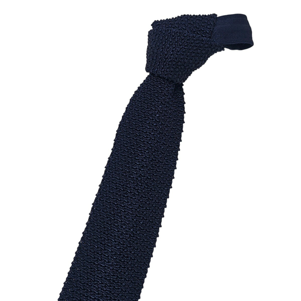 コルネリアーニ CORNELIANI イタリア製 シルク100% ニット ネクタイ ネイビー [メンズ] 〔YBN3451〕【ゆうパケット送料無料】(4)