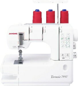 ●トルネィオ 795U カバーステッチミシン【送料無料】蛇の目 ミシン【新型】 トルネィオ 795U（JANOME ミシン）≪楽天スーパーセール≫≪実用性と装飾性を満足させるカバーステッチ！≫【トルネィオ】3-796G型（3本針4本糸仕様）お問合わせ下さい！