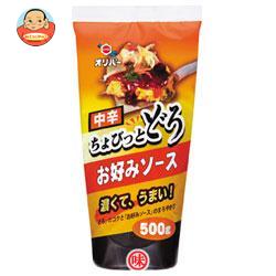 【送料無料】【2ケースセット】オリバーソース お好みソース ちょびっとどろ 500g×12本入×(2ケース) ※北海道・沖縄は別途送料が必要。