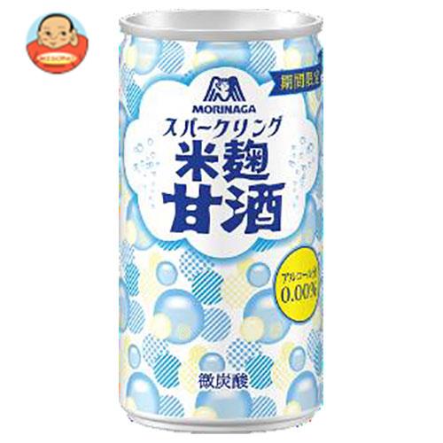 【11月10日(日)23時59分まで 全品対象 最大200円OFFクーポン発行中】【送料無料】【2ケースセット】森永製菓 スパークリング甘酒 190ml缶×30本入×（2ケース） ※北海道・沖縄は別途送料が必要。