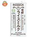 福光屋 発酵ライスミルク 1000ml紙パック×6本入×(2ケース)｜ 送料無料 米 米麹 醗酵 無添加 コレステロールゼロ 1l 1L