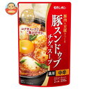 モランボン 韓の食菜 豚スンドゥブチゲ用スープ 330g×10袋入| 送料無料 鍋 鍋つゆ 鍋スープ 中辛 調味料 韓国料理