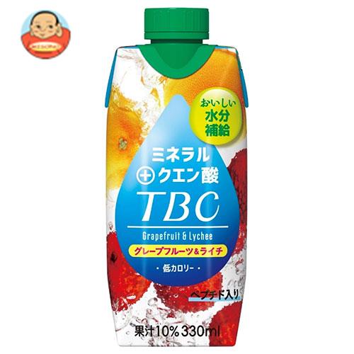 送料無料 森永乳業 TBC ミネラル＋クエン酸(プリズマ容器) 330ml紙パック×12本入 ※北海道・沖縄は別途送料が必要。