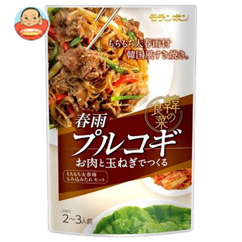 モランボン 韓の食菜 春雨プルコギ 140g×10袋入×(2ケース)｜ 送料無料 そうざい 惣菜 調味料 はるさめ 韓国料理